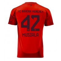 Camisa de time de futebol Bayern Munich Jamal Musiala #42 Replicas 1º Equipamento 2024-25 Manga Curta